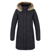 Damen-Wintermantel Hannah Gema schwarz Anthracite
