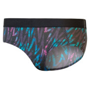 Damenhöschen Sensor Merino Impress schwarz Black/Stripes