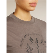 Damen-T-Shirt Icebreaker Merino 150 Tech Lite SS Crop Tee Seed Story
