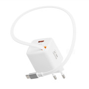 Adapter Swissten SlideCharge Gan 30W, 1X USB-A 18W