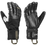 Skihandschuh Leki Montera Pro GTX schwarz black-white-burnt olive