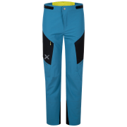 Herren-Softshellhose Montura Ritmo Pants blau SteelBlue/SunnyLime