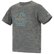 Kinder-T-Shirt Regatta Alvarado Black Marl