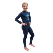 Kinder-Funktionsshirt Sensor Merino DF Planet Deep Blue