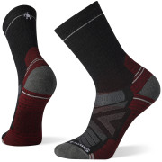 Herrensocken Smartwool Hike Light Cushion Crew grau/rot Charcoal