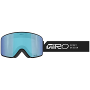Skibrille Giro Method Black Stacked-Vivid Royal/Vivid Infrared