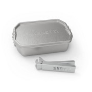 Essensbox SKOTTI Box 1L silber ocelová