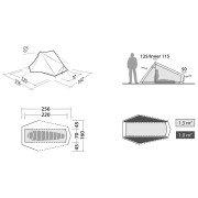 Wanderzelt Robens Via 1 UL