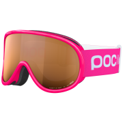 Kinder Skibrille POC POCito Retina rosa Fluorescent Pink/Partly Sunny Light Orange
