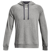 Herren-Sweatshirt Under Armour Rival Fleece Hoodie hellgrau CastlerockLightHeather/White