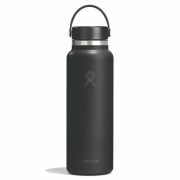 Thermokanne Hydro Flask 40 Oz Wide Flex Cap schwarz Black