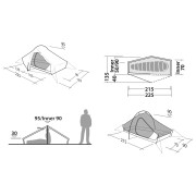 Wanderzelt Robens Chaser 1 LW