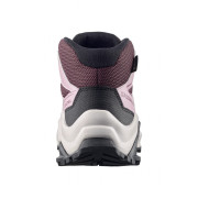 Kinderschuhe Salomon X Ultra Mid Gtx J Huckleberry-Dawn Pink-Concord Grape