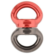 Seilrolle DMM Axis Swivel Large grau/rot Titanium/Red