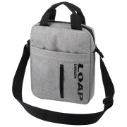 Umhängetasche Loap Dorn grau/schwarz