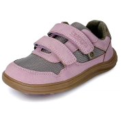 Dětské celoroční barefoot boty Bugga Safi Pink