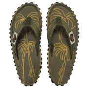 Herren Flip-Flops Gumbies Palm Leaf Khaki khaki khaki/zelená