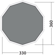 Teppich Robens Fleece Carpet Klondike