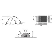 Wanderzelt Easy Camp Setesdal 3