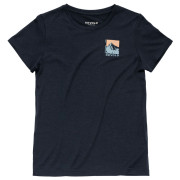 Damen-T-Shirt Devold Classic "Summit" Tee Wmn schwarz INK
