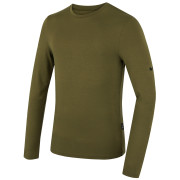 Herren-T-Shirt Zulu Bambus 210 Long grün olive