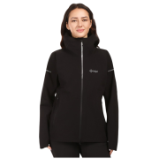 Wasserdichte Damenjacke Kilpi Hurricane-W schwarz BLK