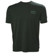 Herren-T-Shirt Helly Hansen Skog Graphic T-Shirt grün 418 Dark Jungle