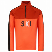 Kinder-Sweatshirt Dare 2b Pow Core Stretch orange/schwarz PuffnsBil/Bk