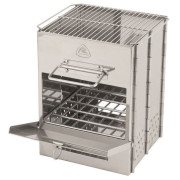 Kamin Robens Firewood Stove silber Silver