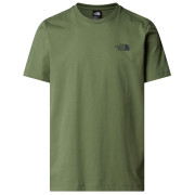 Herren-T-Shirt The North Face M Mountain Sketch Ss Tee grün Bark Mist