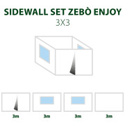 Seitenwand Brunner Sidewall Set Enjoy/Pro 3x3