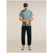 Herren-Funktionsshirt Icebreaker Merino Blend Core SS Tee Single Line Camp