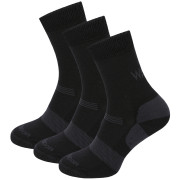 Herrensocken Warg Merino Hike M 3-pack schwarz black