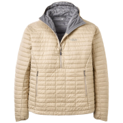 Herrenjacke Rab Microlighter Pullover Down Hoody beige