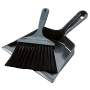 Handbesen Easy Camp Dustpan and Brush grau Black & Grey