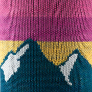 Damensocken Darn Tough Sunset Ledge Micro Crew Lightweight With Cushion