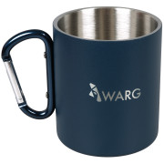 Tasse mit Karabiner Warg Steelos Carabine 400 ml dunkelblau dark blue