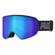 Skibrille Relax X-Fighter schwarz/blau Black