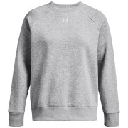 Damen-Sweatshirt Under Armour Rival Fleece Crew grau Mod Gray Light Heather / / White