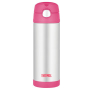 Kinder Thermoflasche Thermos Funtainer Nerez 470 ml rosa Pink