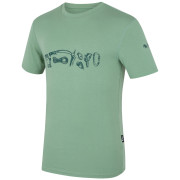 Herren-T-Shirt Zulu Bambus Climber 210 short hellgrün light green