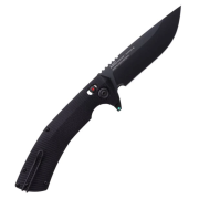 Klappmesser Acta non verba A400-BB, DLC, SL, ALOCK,G10 Black
