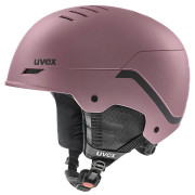 Skihelm Uvex Wanted lila bramble - black stripes mat