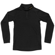 Kinder-Funktions-Sweatshirt Devold Duo Active Merino Zip Neck Jr schwarz BLACK