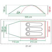 Zelt Coleman Darwin 3+ 2022
