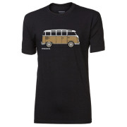 Herren-T-Shirt Progress Barbar Bulli schwarz černá