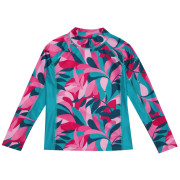 Kinder-T-Shirt Regatta Hoku II rosa Tahoe Blue/Tropical Leaf Print
