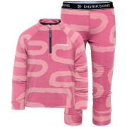 Kinder-Funktionsunterwäsche Didriksons Jadis Kids Pr Set 5 Path Heather Pink rosa Path Heather Pink
