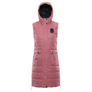 Damenweste Alpine Pro Harda rosa DUSTY ROSE