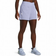 Damenshorts Under Armour Rival Terry Short 2024 hellblau Celeste/White